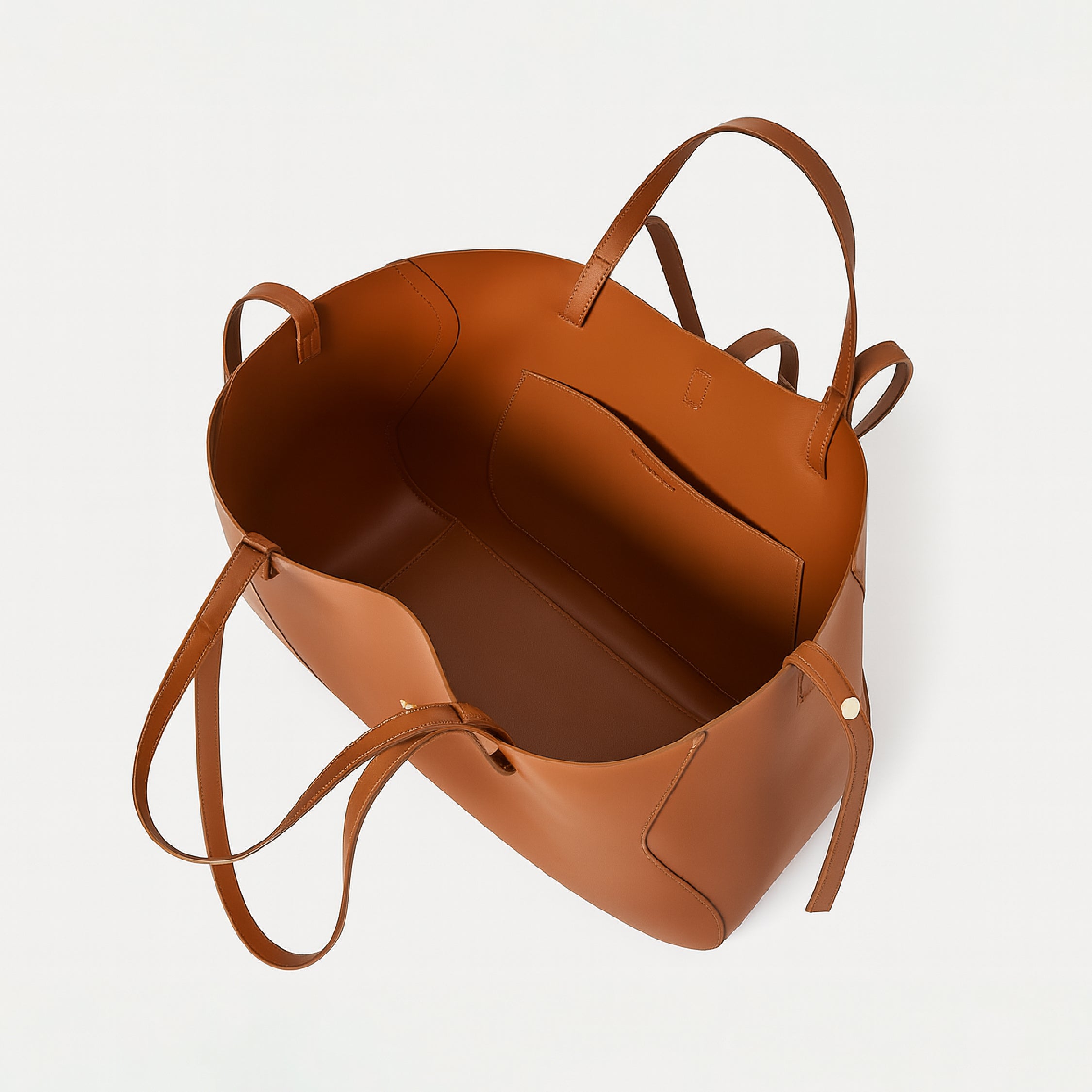 Slouchy Tote - Tan