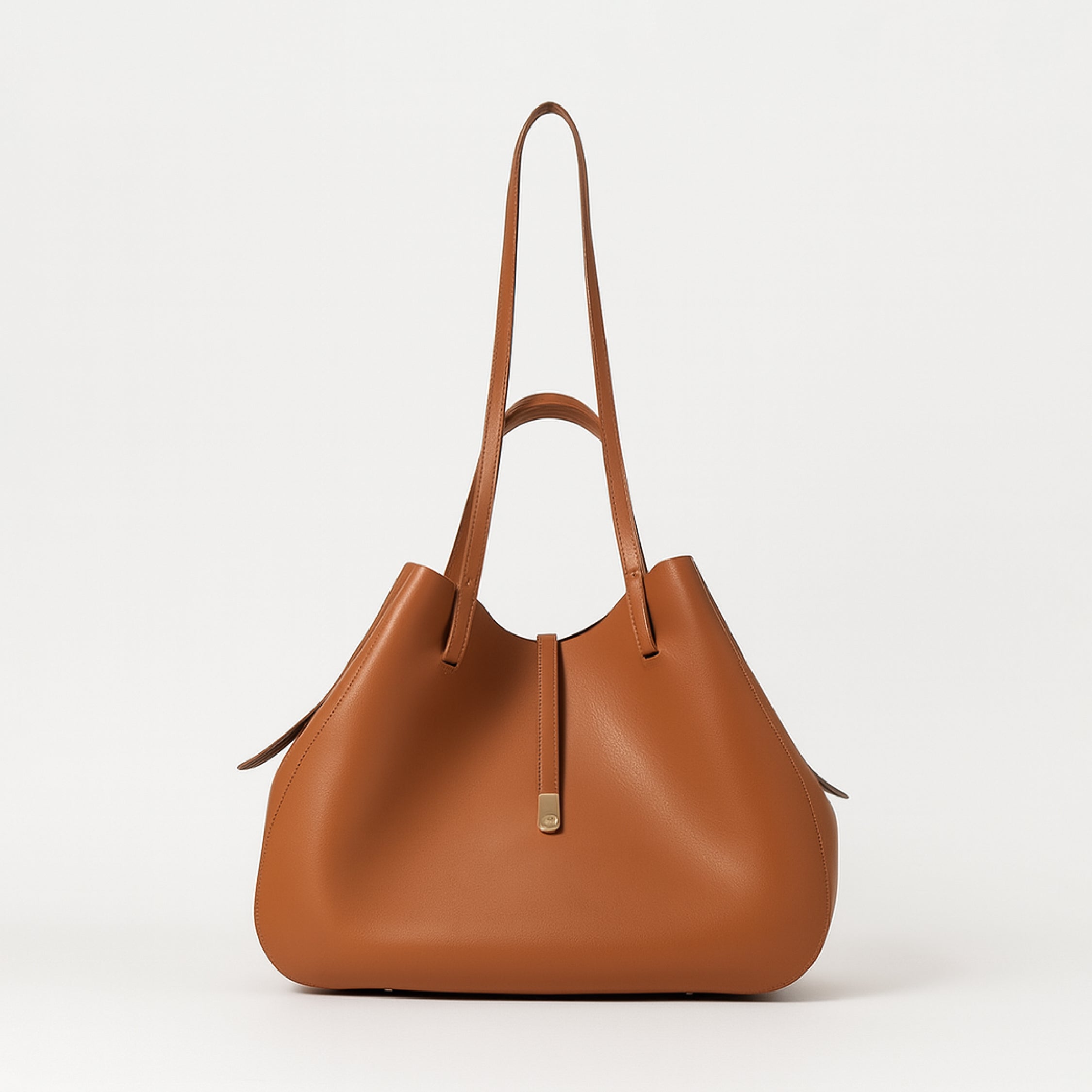 Slouchy Tote - Tan